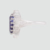 Anillo turco otomano Hürrem Sultan de Plata 950 y zirconia cúbica