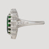 Anillo turco otomano Hürrem Sultan de Plata 950 y zirconia cúbica