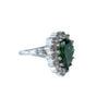 Anillo turco otomano Hürrem Sultan de Plata 950 y zirconia cúbica
